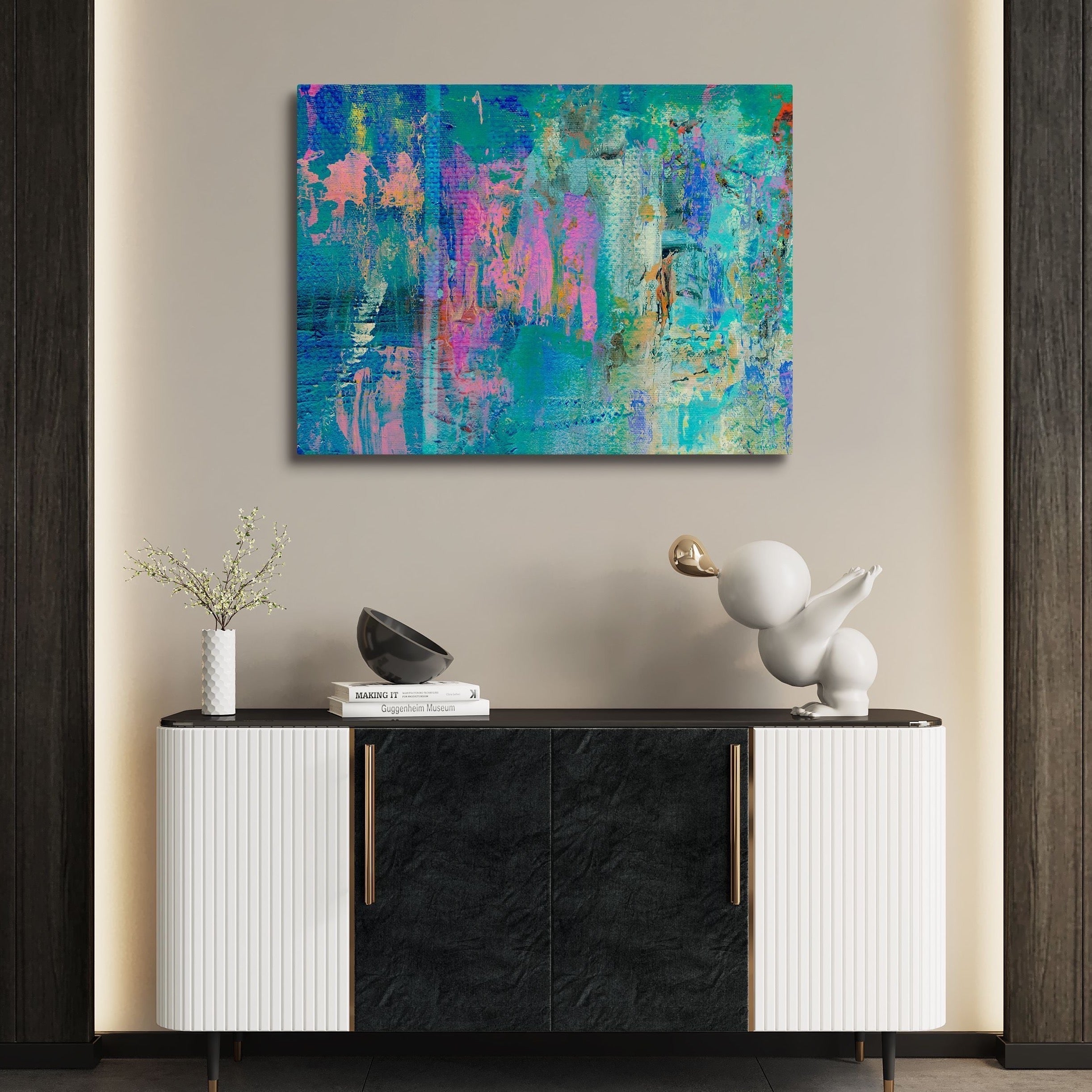 Schilderij The Blues (Canvas)